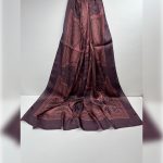 Fivescarf Etnik Desen Şal Bordo