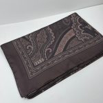 Fivescarf Etnik Desen Şal Kahverengi