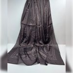 Fivescarf Etnik Desen Şal Kahverengi