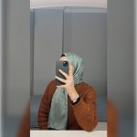 Halka Desen Jakar Şal Mint Yeşil